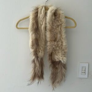 Vintage Rabbirt Fur Scarf